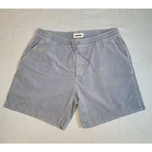 Taylor Stitch Apres Corduroy XL Men's Shorts Gray 6" Inseam XL D45